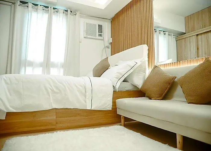 호텔 Fully Furnished:japandi Warm In Qc W/ Pool 마닐라